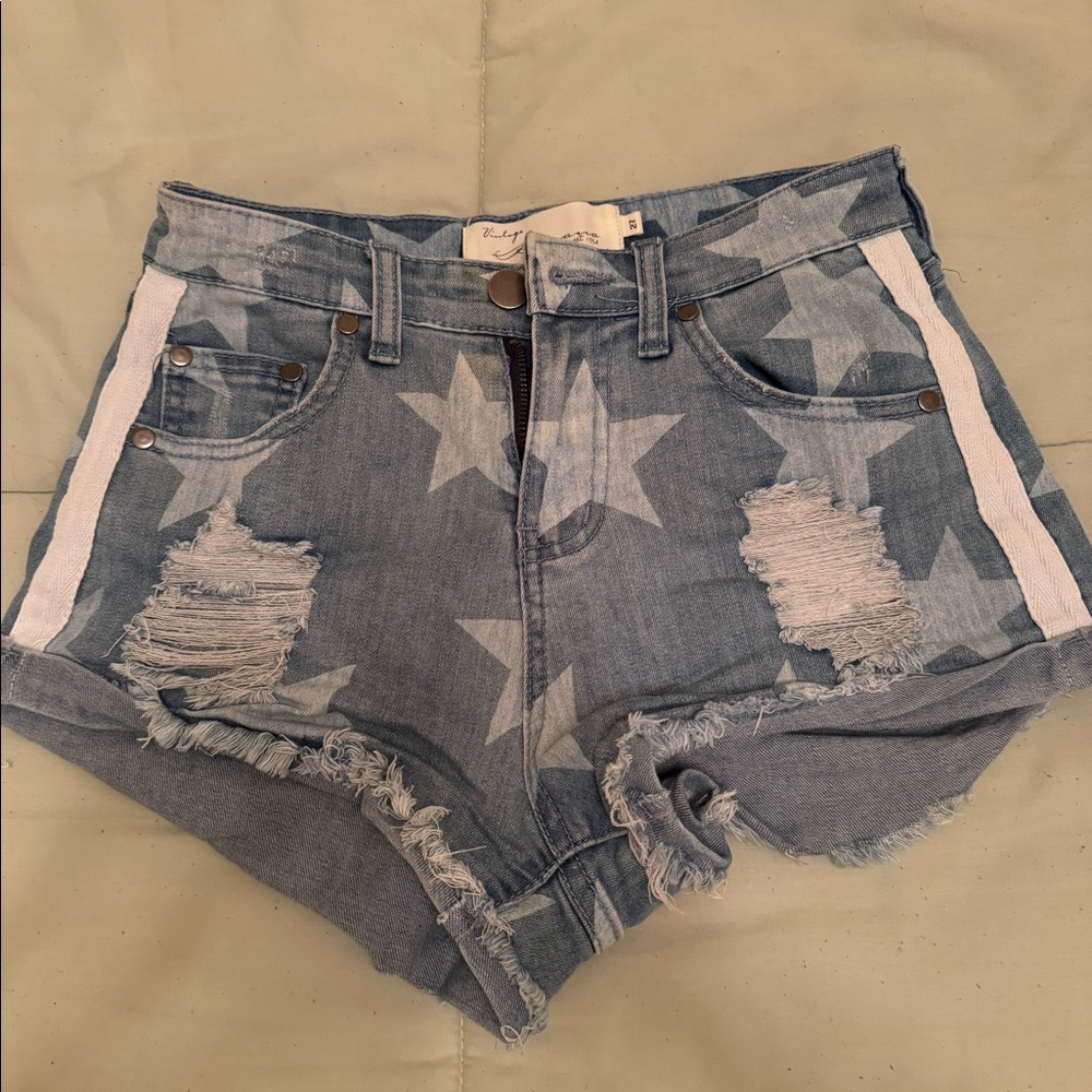 star vintage havana jean shorts